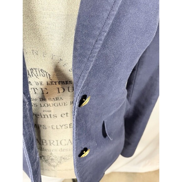 Tommy Hilfiger Navy Career Gold Button Preppy Capsule Blazer Jacket Sz XS - Picture 8 of 16